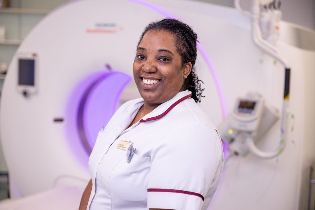 Member of staff in Radiology
